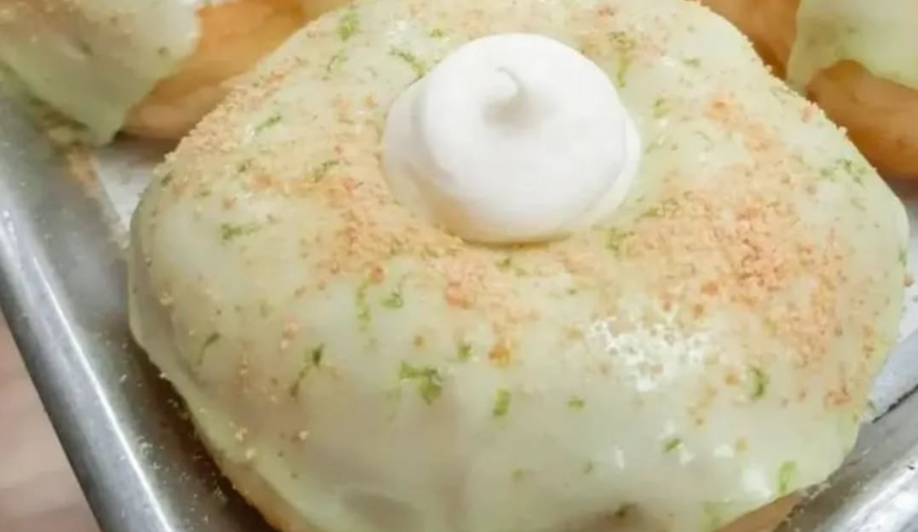 Key lime donut from Laila’s Place in Newberry, SC
